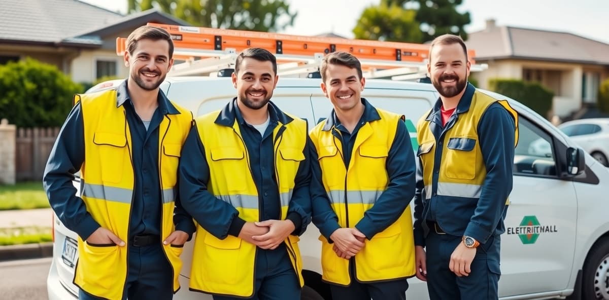 Connect Electric licensed electrician team in Sydney